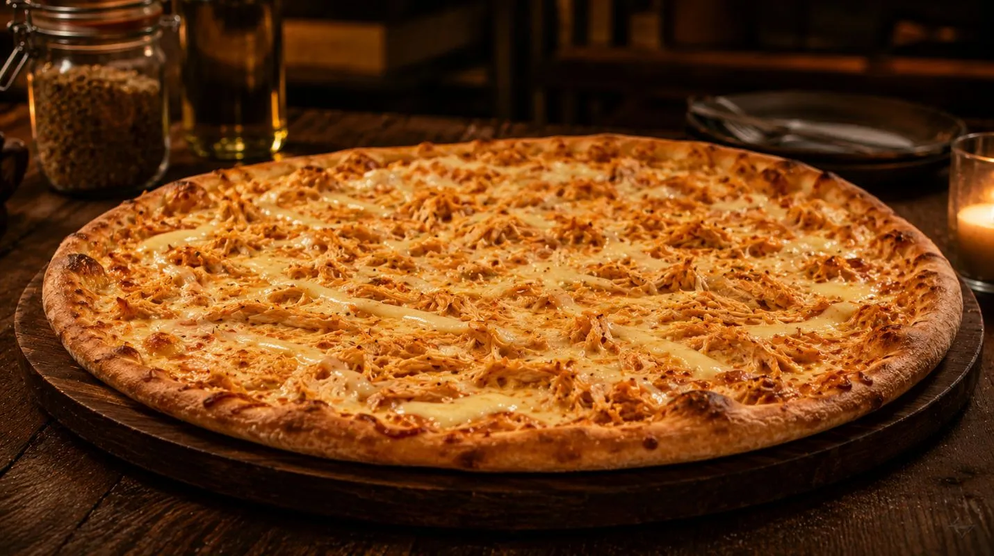 Ambiente familiar de pizzaria