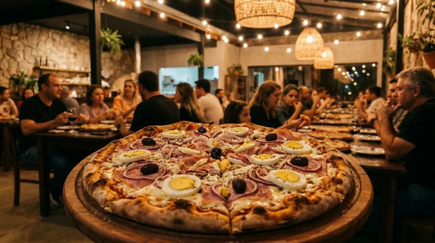 Pizzaria sofisticada em Cascavel