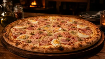 Pizza artesanal em Cascavel PR - massa crocante com ingredientes selecionados e delivery